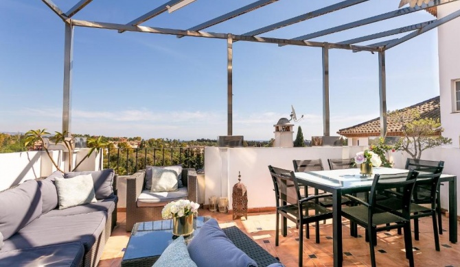 4 bedroom Holiday Penthouse near Puerto Banus, in Nueva Andalucia