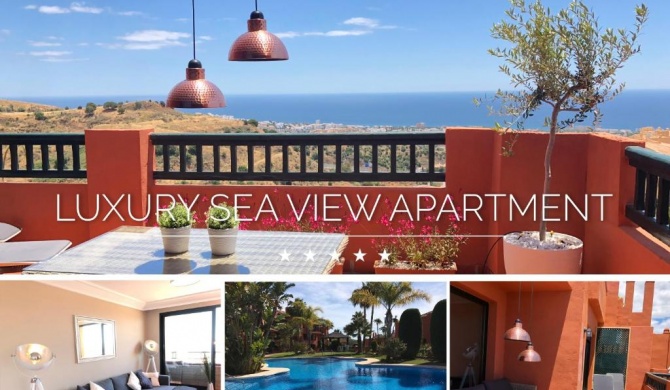 LUXURY SEA VIEW APARTMENT, 3 BEDROOMS, WiFi