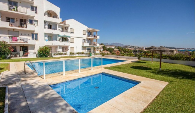 Nice apartment in Mijas with WiFi, Outdoor swimming pool and Swimming pool