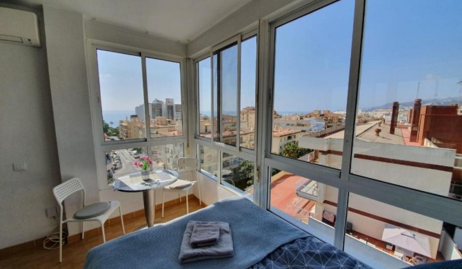 Mini Penthouse close to beach with nice seaviews