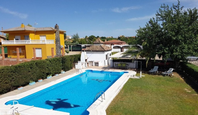 3 bedrooms villa with private pool enclosed garden and wifi at Linares