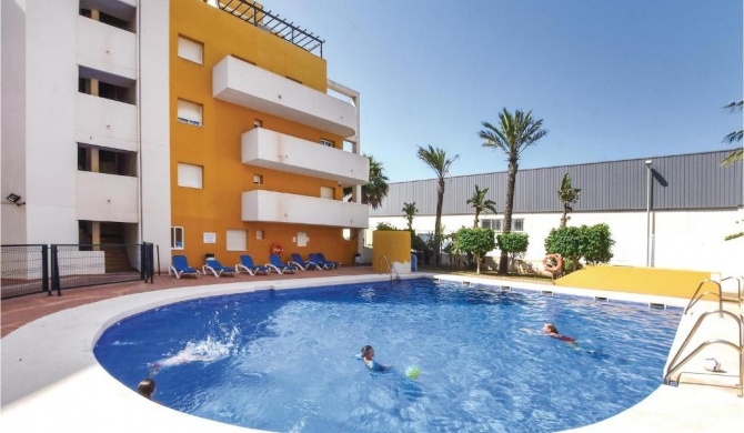 Amazing apartment in Roquetas de Mar with 2 Bedrooms, WiFi and Outdoor swimming pool