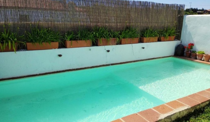 2 bedrooms villa with private pool furnished garden and wifi at San Roque