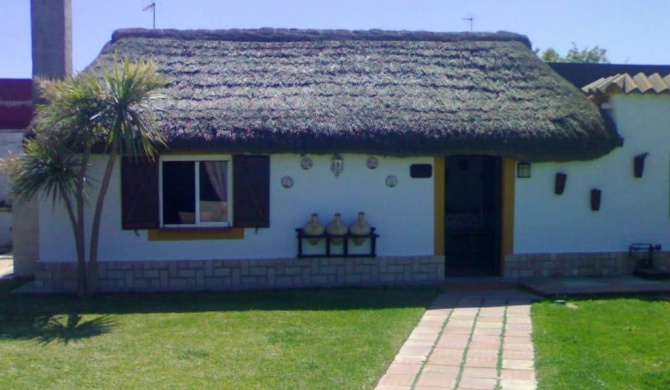 2 bedrooms house with enclosed garden at Sanlucar de Barrameda 2 km away from the beach