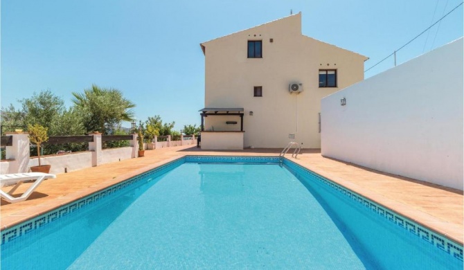 Awesome home in Jete with 3 Bedrooms, Outdoor swimming pool and Swimming pool