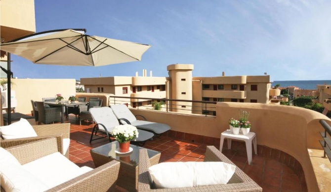 Stunning apartment in La Cala de Mijas with 1 Bedrooms, WiFi and Outdoor swimming pool